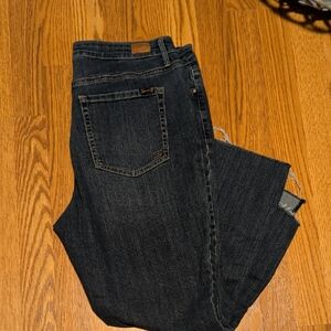 Seven7 Classic Dark Blue Straight Leg Jeans
